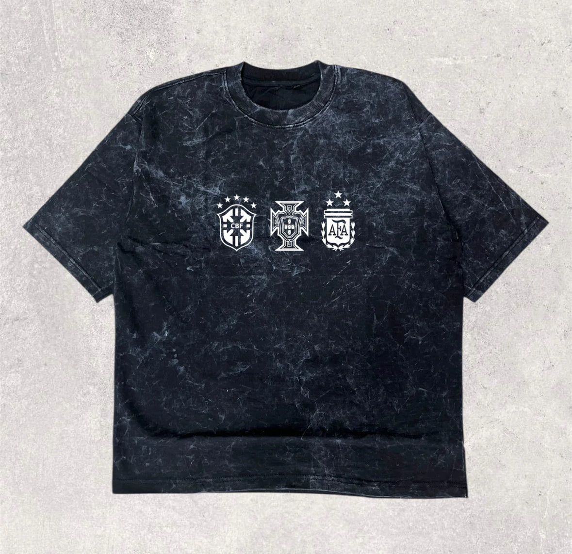 WEAR THE LEGEND! THREE ICONS OVERSIZED UNISEX TEE!