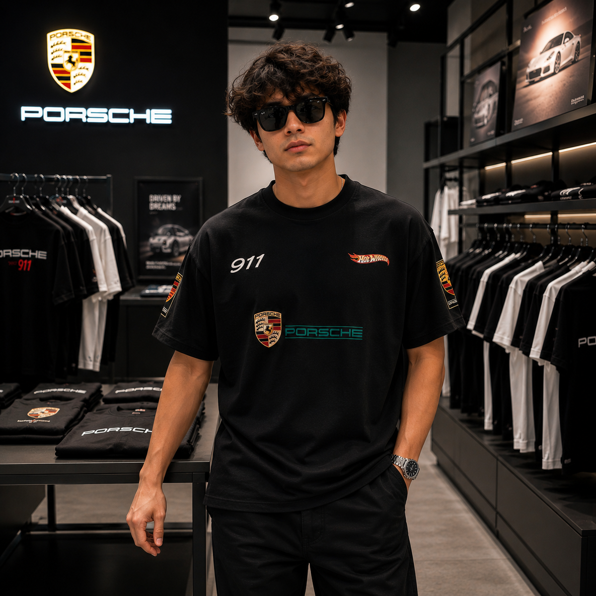 Porsche 911 Heritage Oversized Tee