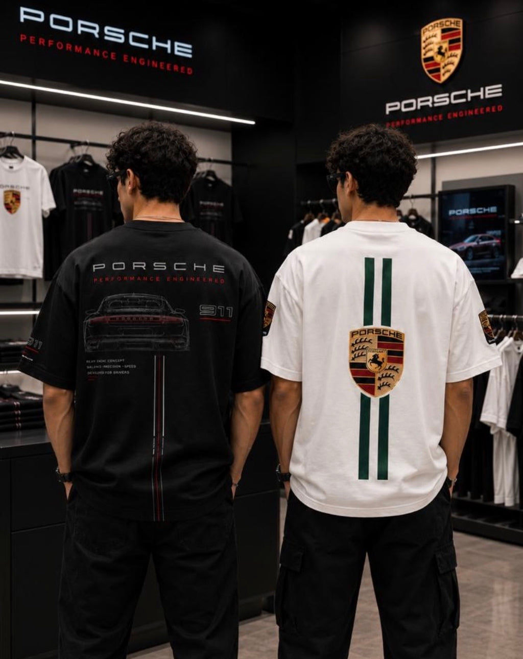 *COMBO OFFER* 
Porsche Heritage White + 911 Performance Engineered