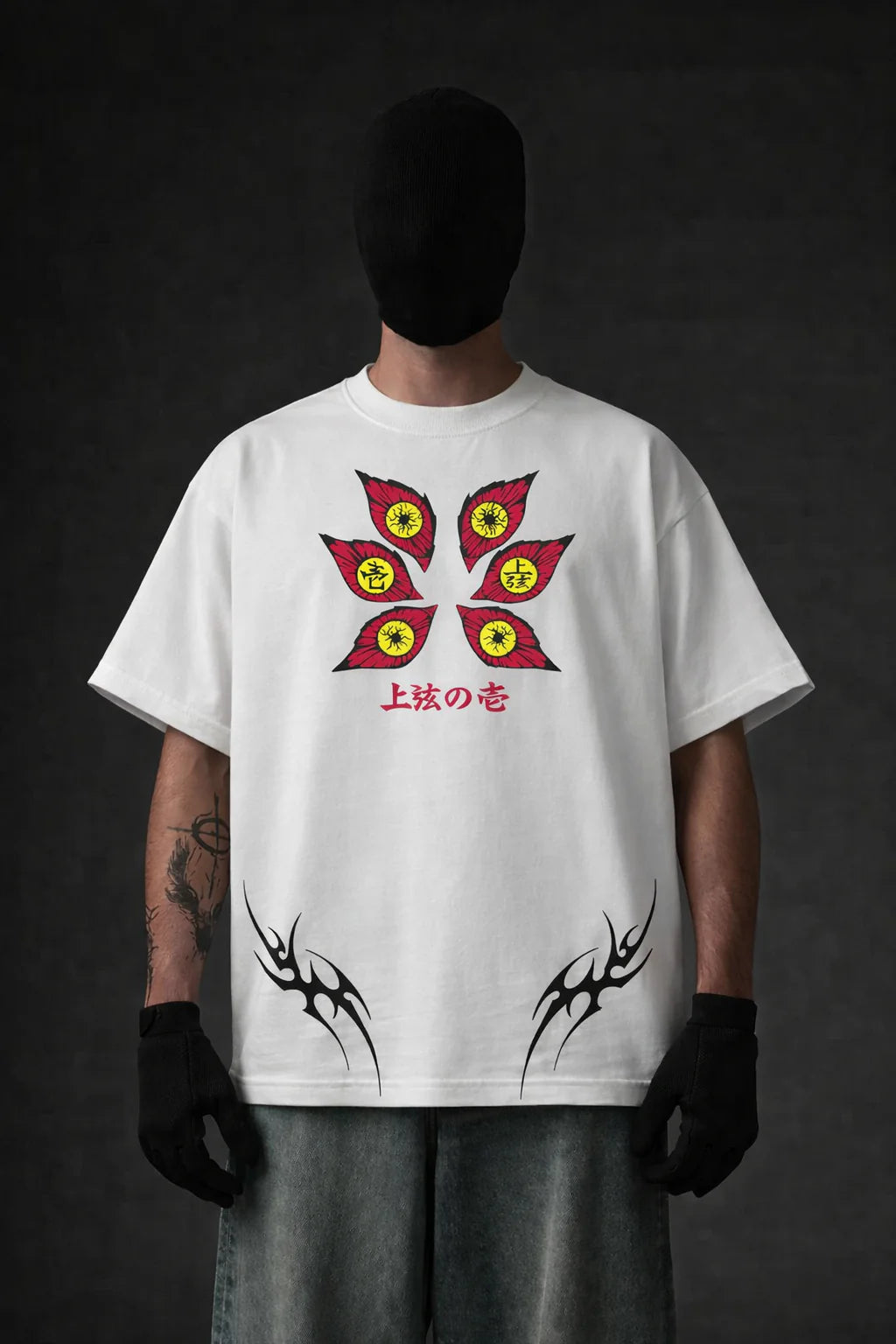 Six Eyes! Uchiha Oversized Tee