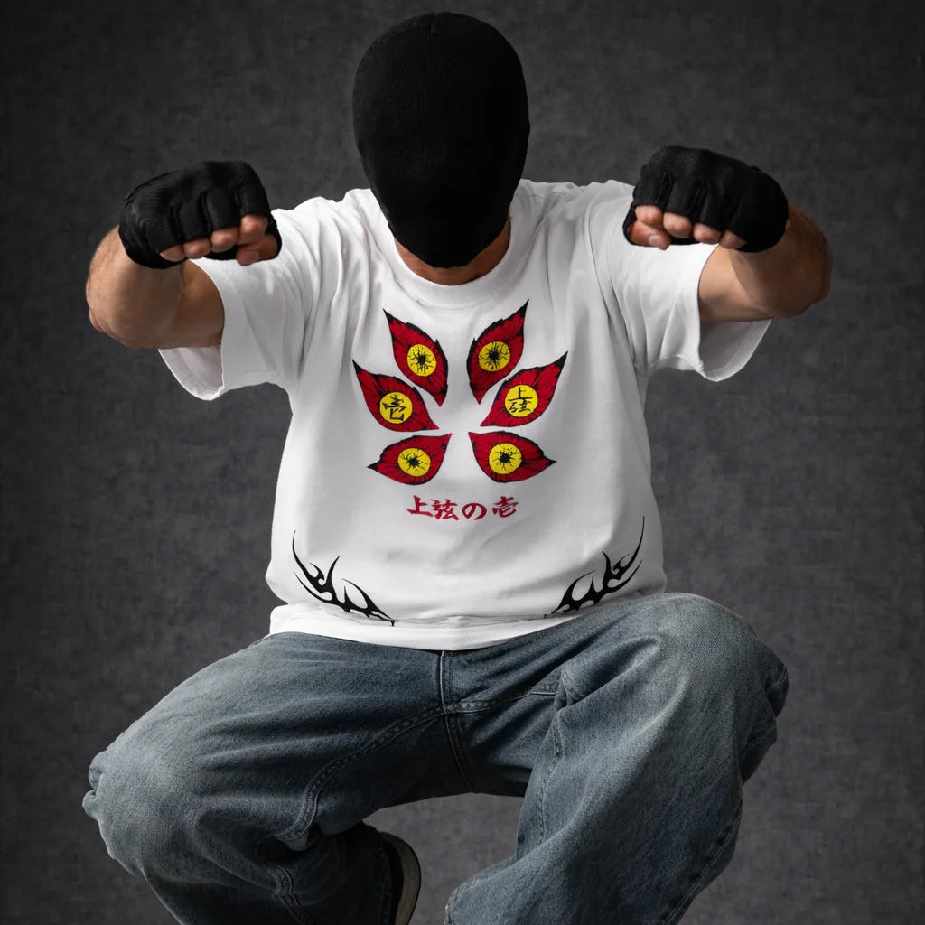 Six Eyes! Uchiha Oversized Tee