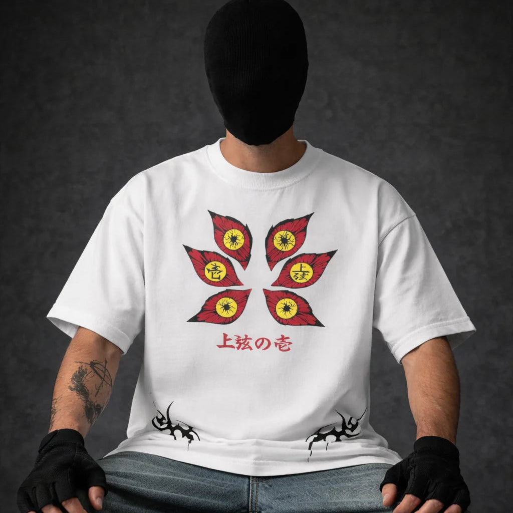 Six Eyes! Uchiha Oversized Tee